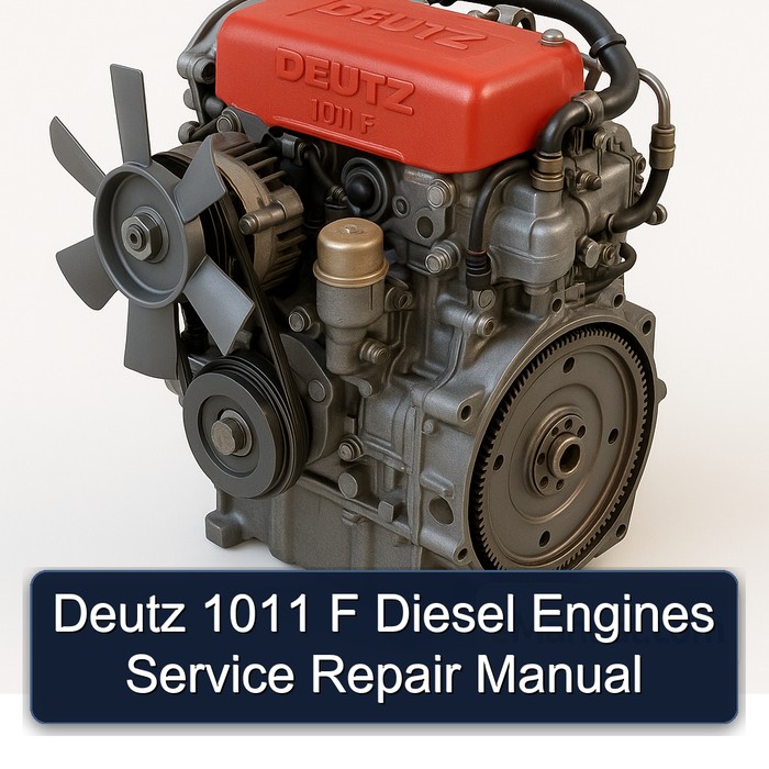 Manual de Servicio y Reparación de Motores Diesel Deutz 1011 F