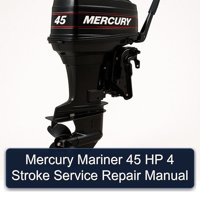 Mercury Mariner 45 HP 4 Stroke Manual de servicio y reparación