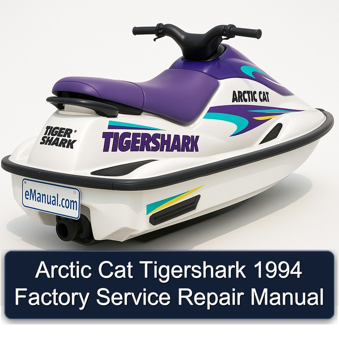 Arctic Cat Tigershark 1994 Factory Manual de servicio y reparación