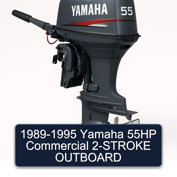 1989-1995 Yamaha 55HP Commercial 2-STROKE OUTBOARD
