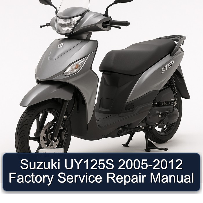Suzuki UY125S 2005-2012 Factory Manual de servicio y reparación