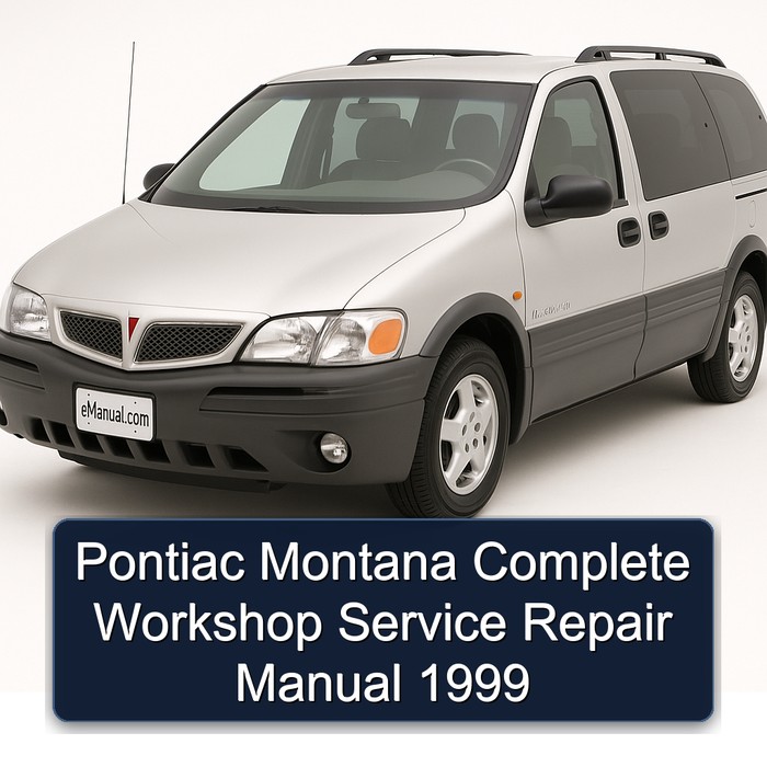 Pontiac Montana Complete Workshop Service Repair Manual 1999