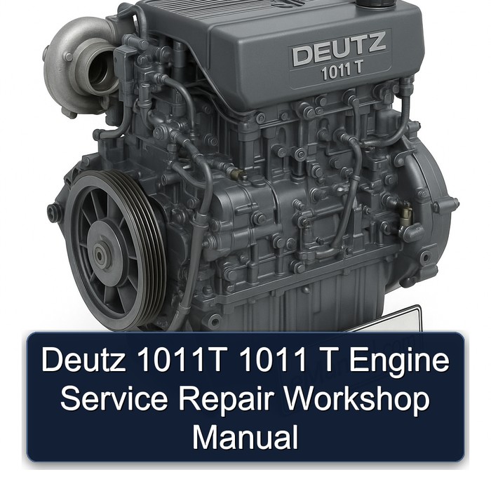 Manual de Reparación y Servicio del Motor Deutz 1011T