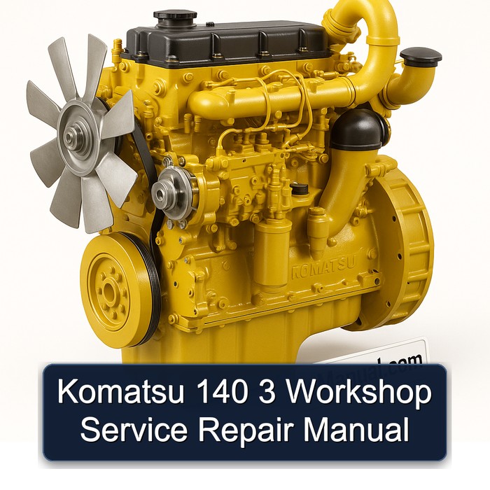 Komatsu 140 3 Workshop Manual de servicio y reparación