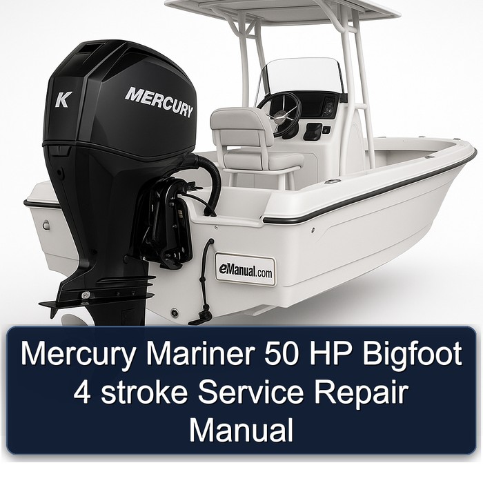 Mercury Mariner 50 HP Bigfoot 4 stroke Service Repair Manual