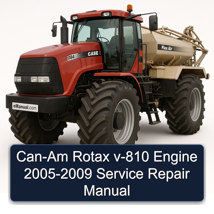 Can-Am Rotax v-810 Engine 2005-2009 Service Repair Manual 