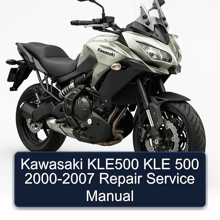 Kawasaki KLE500 KLE 500 2000-2007 Repair Service Manual
