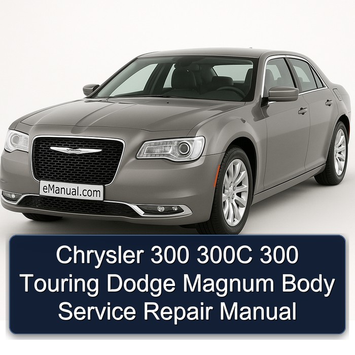 Chrysler 300 300C 300 Touring Dodge Magnum Body Manual de servicio y reparación