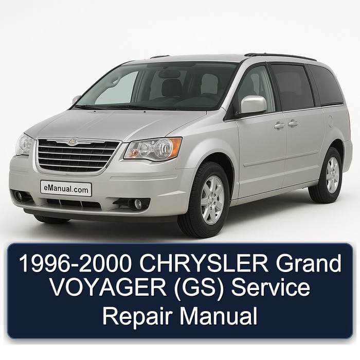 1996-2000 CHRYSLER Grand VOYAGER (GS) Manual de servicio y reparación
