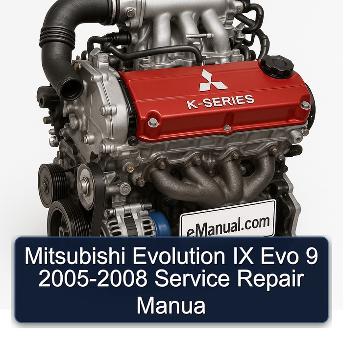 Manual de Reparación Mitsubishi Evolution IX Evo 9 2005-2008