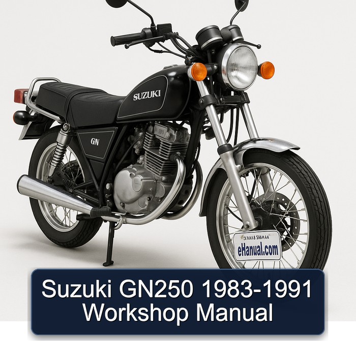 Suzuki GN250 1983-1991 Workshop Manual