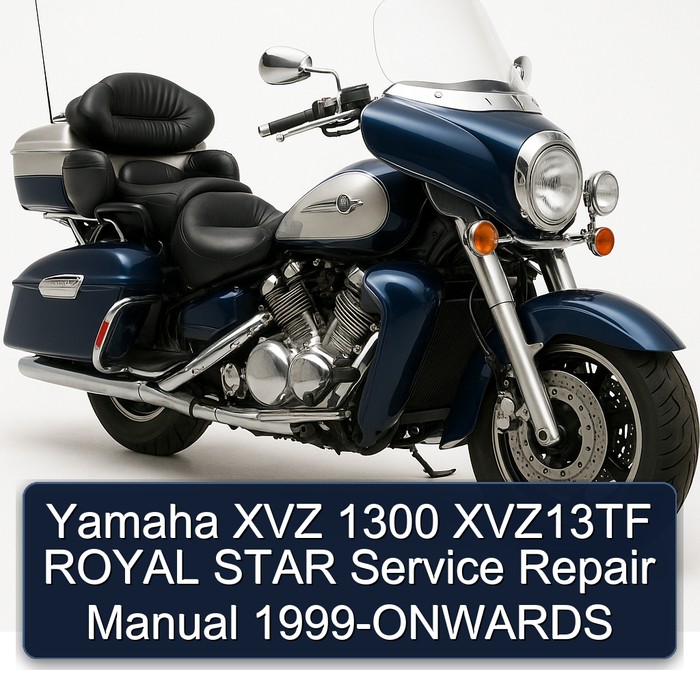 Yamaha XVZ 1300 XVZ13TF ROYAL STAR Manual de servicio y reparación 1999-ONWARDS