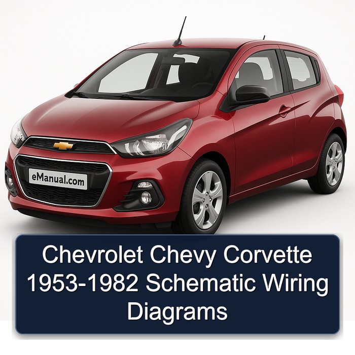 Chevrolet Chevy Corvette 1953-1982 Schematic Wiring Diagrams