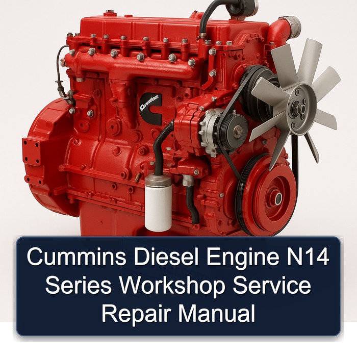 Cummins Dieselmotor N14 Serie Werkstatt-Reparaturhandbuch