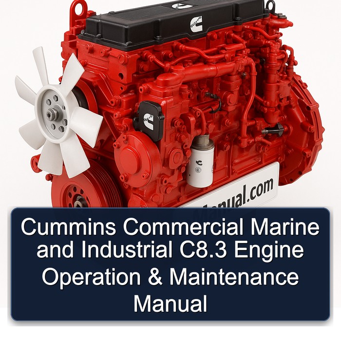 Cummins Commercial Marine and Industrial C8.3 Engine Operation & Maintenance Manual 
