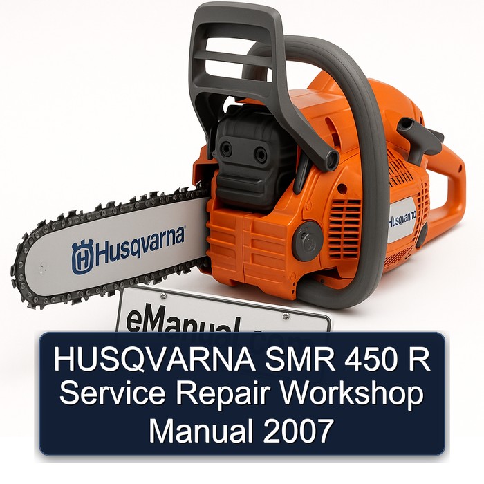 HUSQVARNA SMR 450 R Service Repair Workshop Manual 2007