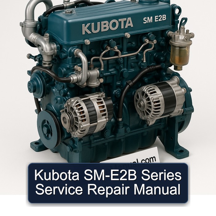 Kubota SM-E2B Series Manual de servicio y reparación