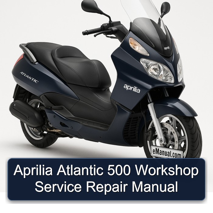 Aprilia Atlantic 500 Workshop Manual de servicio y reparación