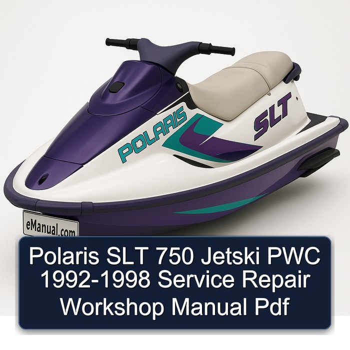 Polaris SLT 750 Jetski PWC 1992-1998 Service Repair Workshop Manual  Pdf