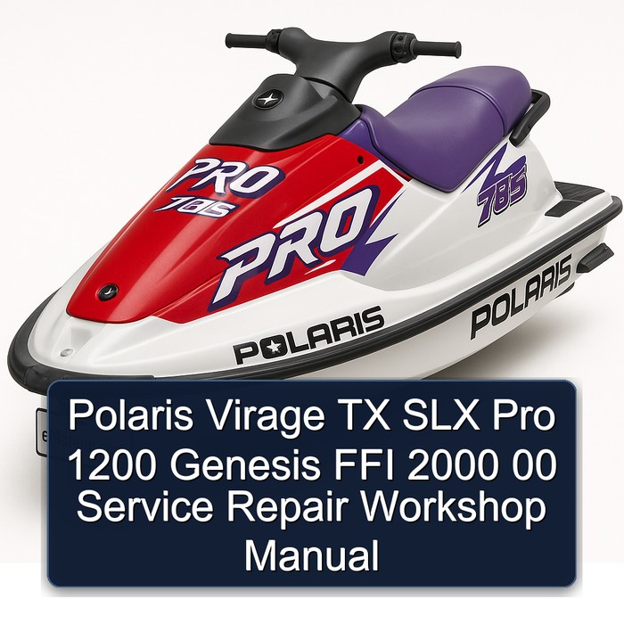 Polaris Virage TX SLX Pro 1200 Genesis FFI 2000 00 Service Repair Workshop Manual