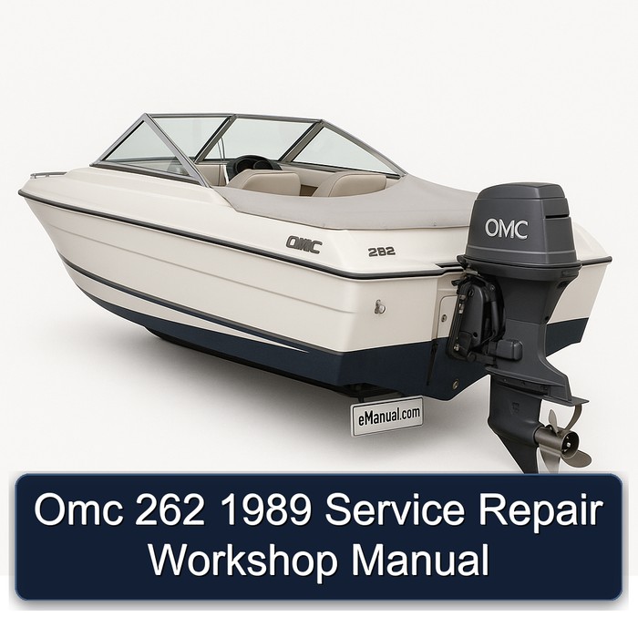 Omc 262 1989 Service Repair Workshop Manual