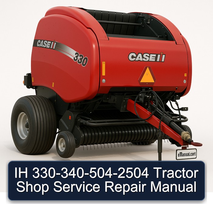 Manual de Servicio y Reparación para Tractor IH 330-340-504-2504