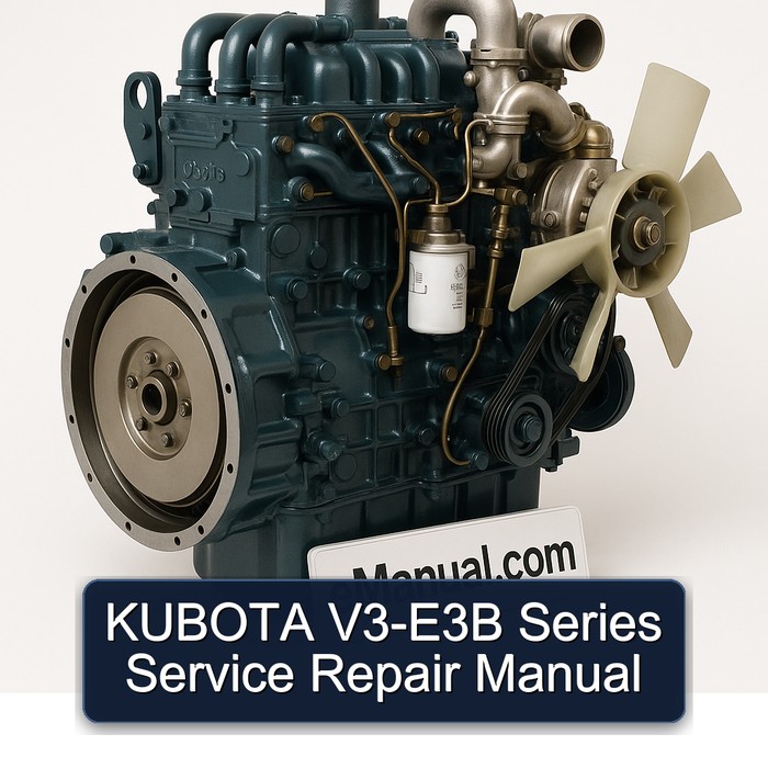 KUBOTA V3-E3B Series Manual de servicio y reparación