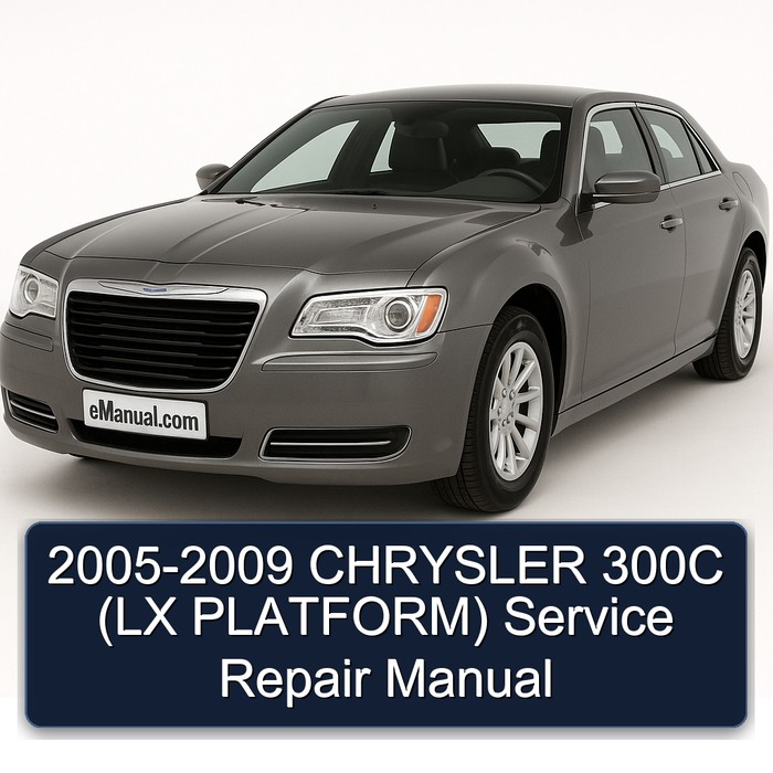 2005-2009 CHRYSLER 300C (LX PLATFORM) Manual de servicio y reparación