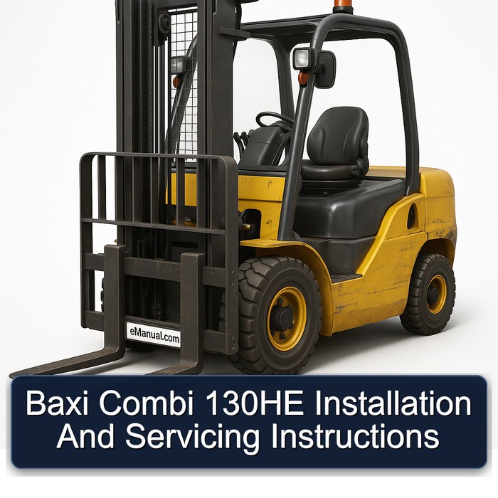 Baxi Combi 130HE Installation And Servicing Instructions