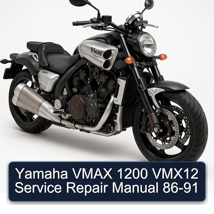 Yamaha VMAX 1200 VMX12 Service Repair Manual 86-91
