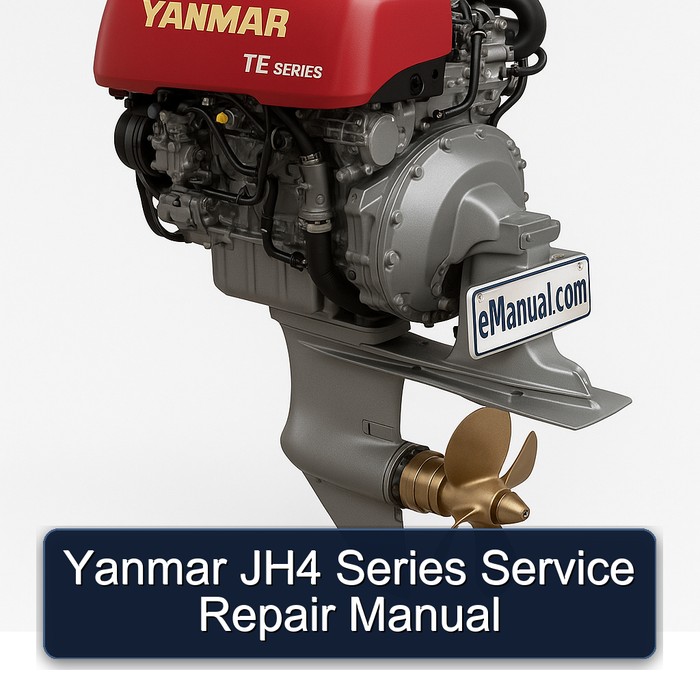 Yanmar JH4 Series Service Repair Manual