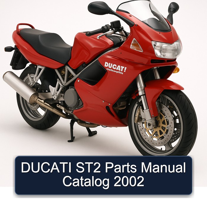 DUCATI ST2 Parts Manual Catalog 2002