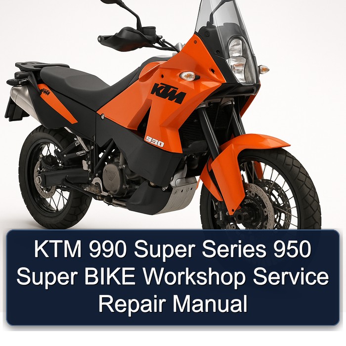 KTM 990 Super Series 950 Super BIKE Workshop Service Repair Manual
