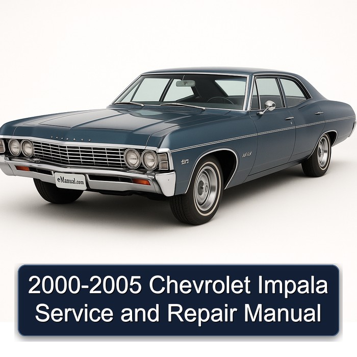 2000-2005 Chevrolet Impala Manual de servicio y reparación
