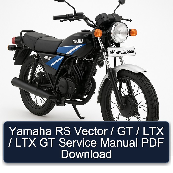 Yamaha RS Vector / GT / LTX / LTX GT Servicehandbuch PDF Download
