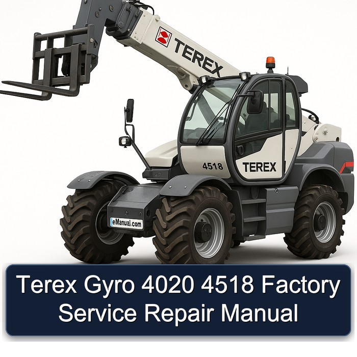 Terex Gyro 4020 4518 Workshop Service Repair Manual PDF Download