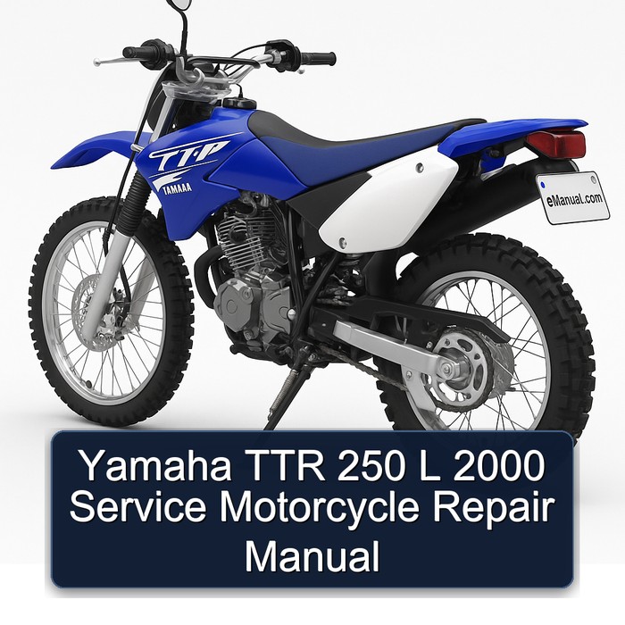 Yamaha TTR 250 L 2000 Service Motorcycle Repair Manual