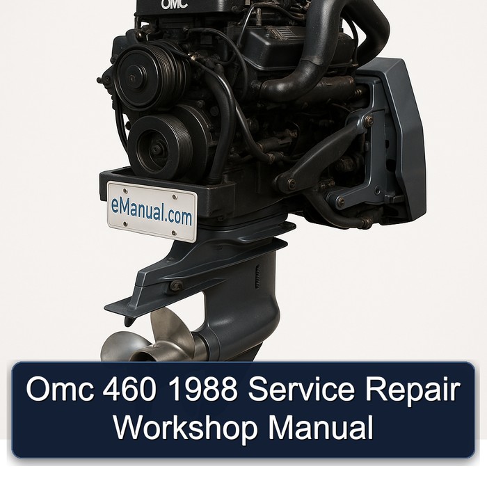 Omc 460 1988 Service Repair Workshop Manual