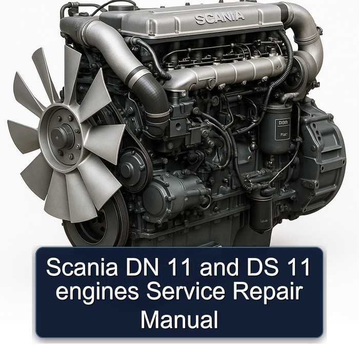 Scania DN 11 and DS 11 engines Service Repair Manual 