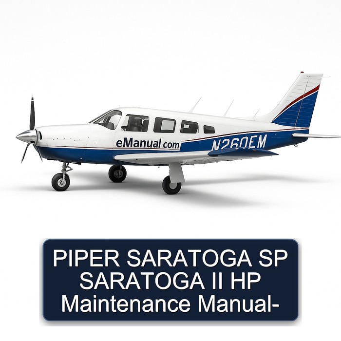 PIPER SARATOGA SP SARATOGA II HP Maintenance Manual-