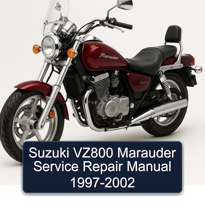 Suzuki VZ800 Marauder Manual de servicio y reparación 1997-2002