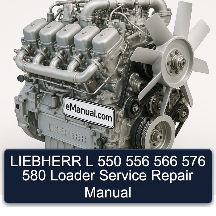 LIEBHERR L 550 556 566 576 580 Loader Service Repair Manual 