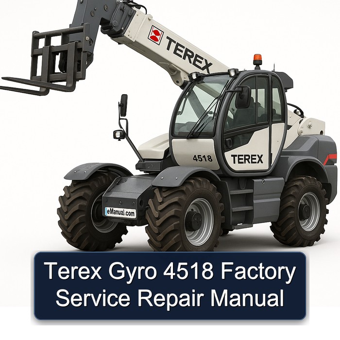 Terex Gyro 4518 Factory Service Repair Manual 