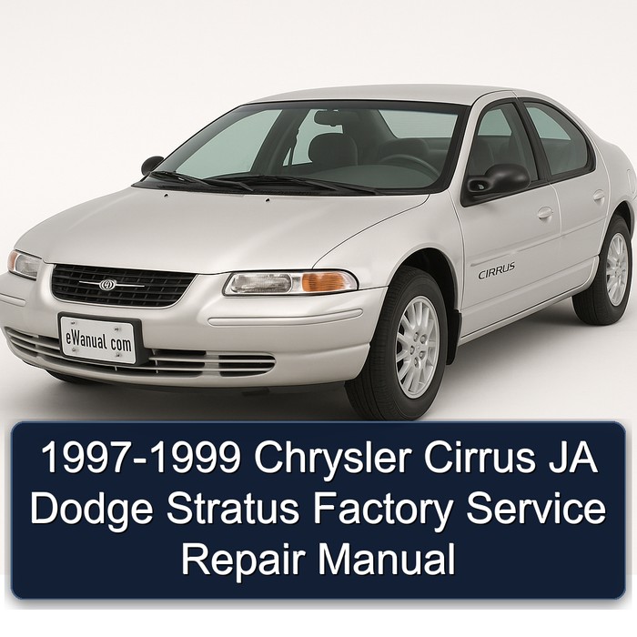 1997-1999 Chrysler Cirrus JA Dodge Stratus Factory Service Repair Manual 