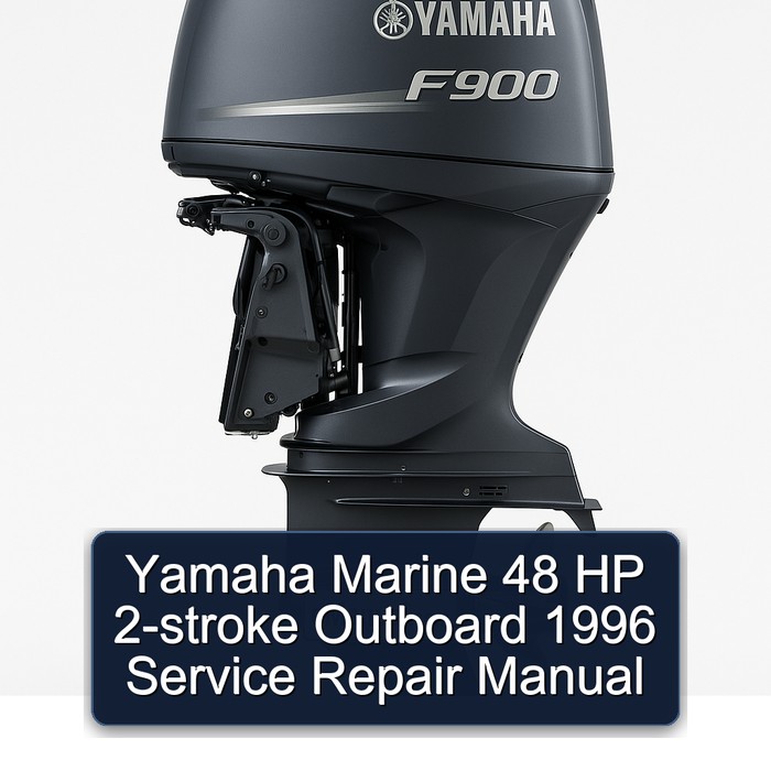 Yamaha Marine 48 HP 2-stroke Outboard 1996 Service Repair Manual
