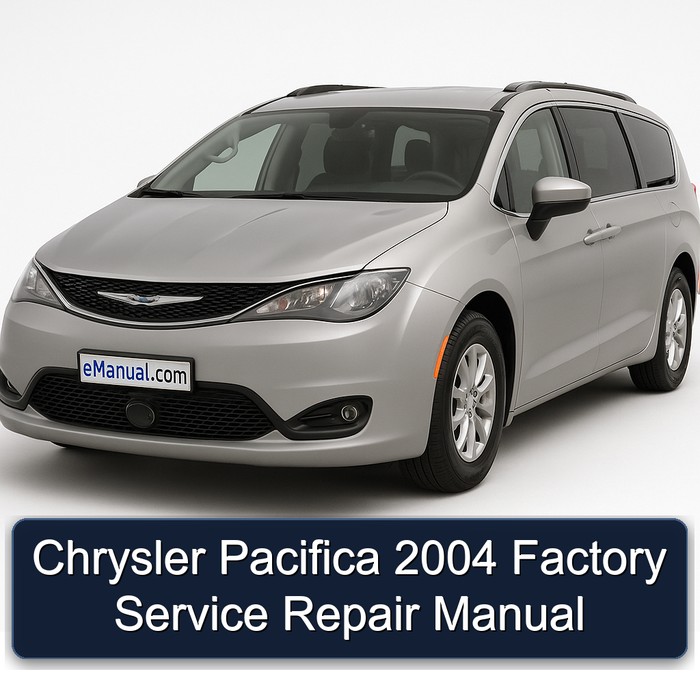 Chrysler Pacifica 2004 Factory Manual de servicio y reparación