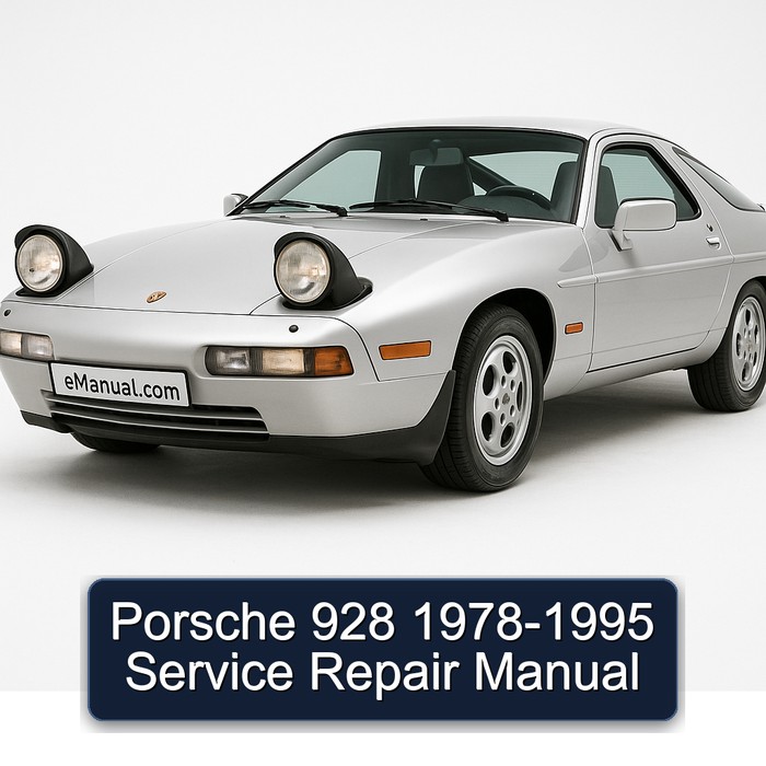 Porsche 928 1978-1995 Manual de servicio y reparación