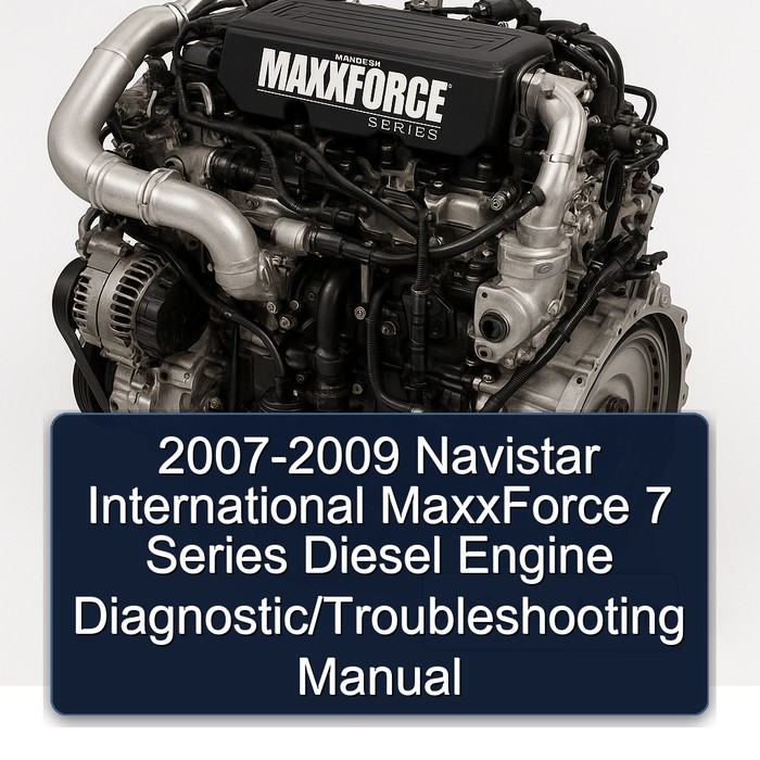 Manual de Diagnóstico y Solución de Problemas para Motor Diésel MaxxForce 7 Serie Navistar International 2007-2009