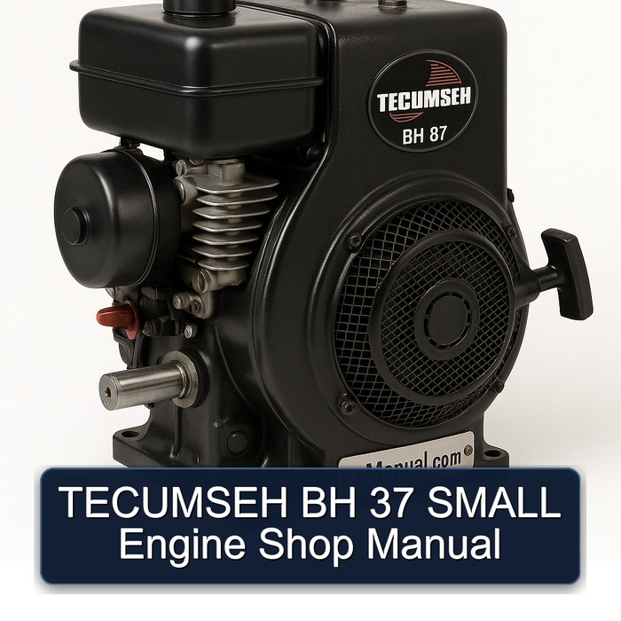 Manual de Taller para Motor Pequeño TECUMSEH BH 37