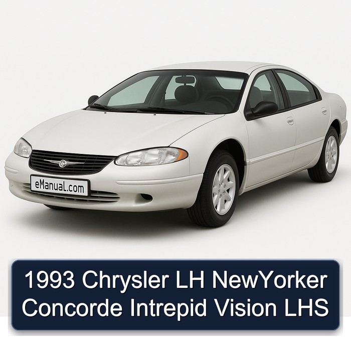 1993 Chrysler LH NewYorker Concorde Intrepid Vision LHS